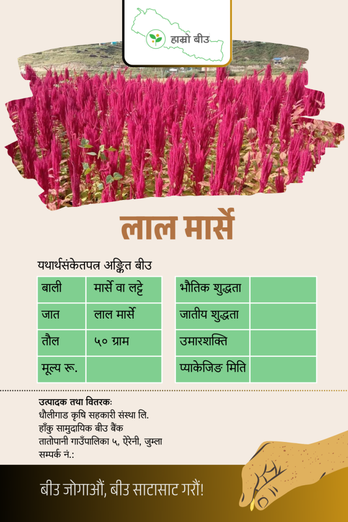 Lal Marse I लाल मार्से
